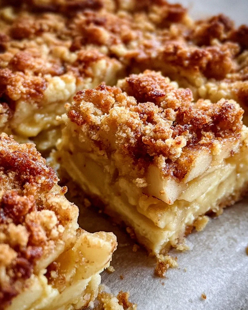 Apfelkuchen vom Blech - mit Pudding und knusprigen Streusel – Schritt 2