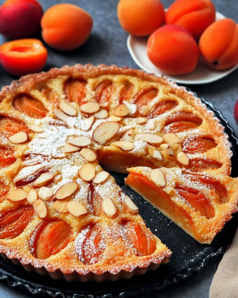 Aprikosen-Frangipane-Tarte