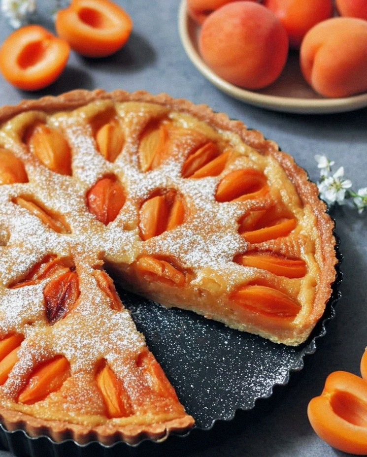 Aprikosen-Frangipane-Tarte – Schritt 1