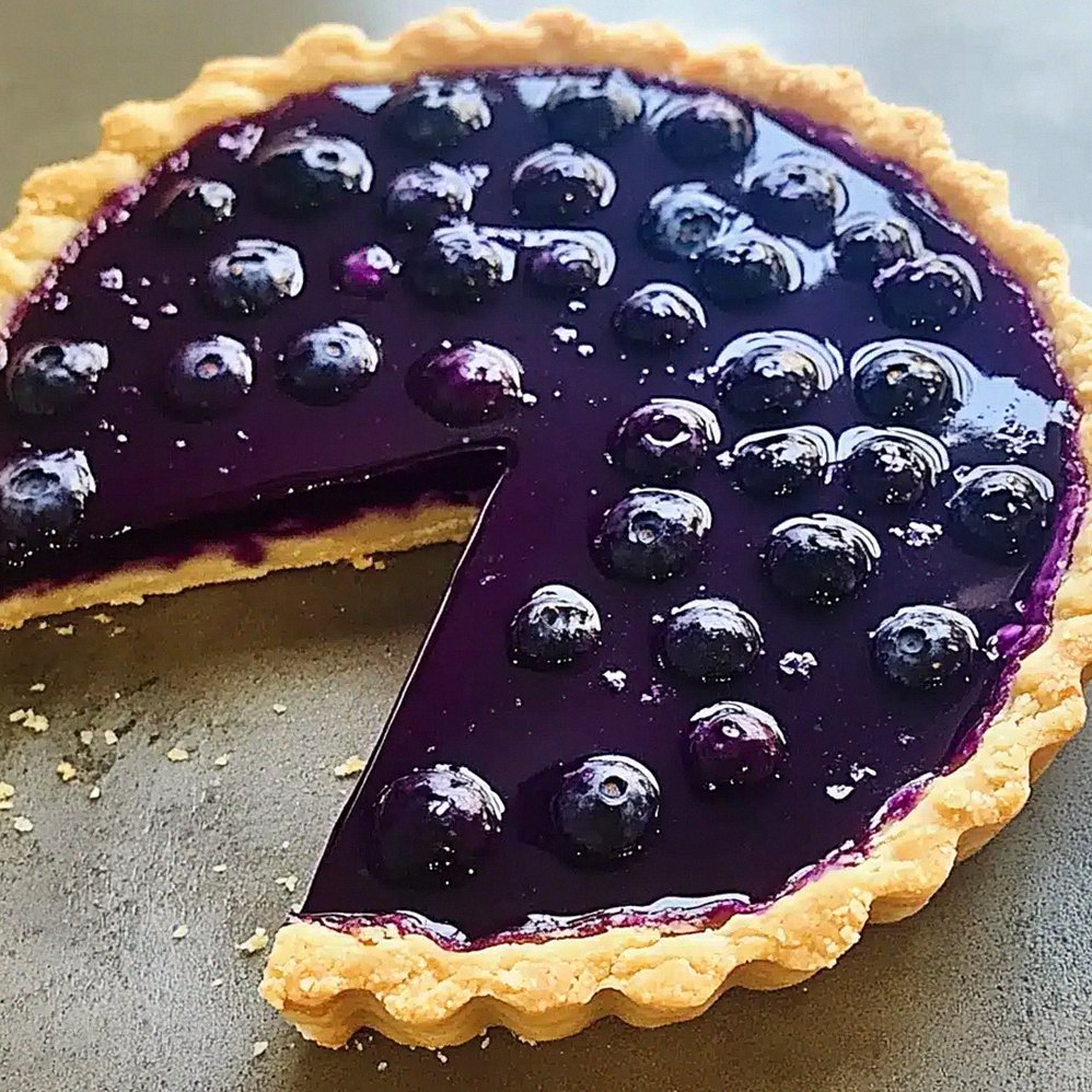 Blaubeer-Ganache-Tarte mit weißer Schokolade – Schritt 1