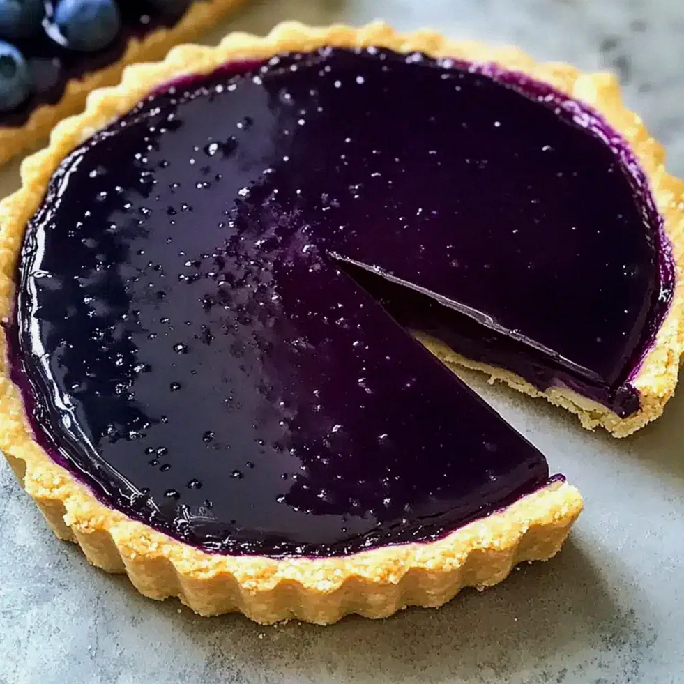 Blaubeer-Ganache-Tarte mit weißer Schokolade – Schritt 2