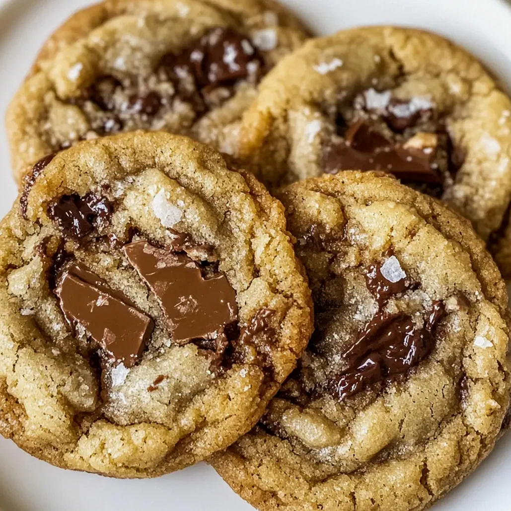 Braun gebutterter Toffee in perfekter Cookie-Form