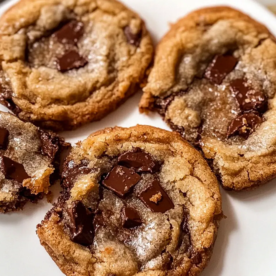 Braun gebutterter Toffee in perfekter Cookie-Form – Schritt 2