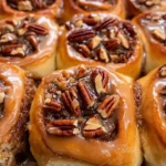Butter-Pecan Zimtschnecken für einen Festtagsgenuss