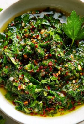 Chimichurri Rezept: Frische Kräuter, explosiver Geschmack!