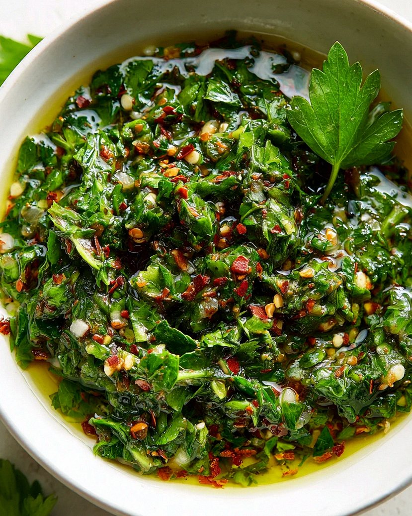 Chimichurri Rezept: Frische Kräuter, explosiver Geschmack!