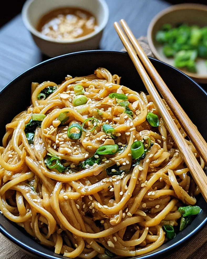 Chinesische Nudeln mit Erdnusssauce – Schritt 2