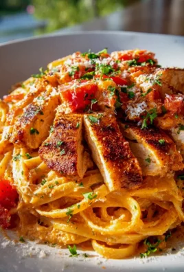 Cremige Cajun Hähnchen Pasta: Schnell & lecker genießen!