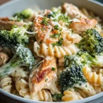 Cremige Hähnchen Brokkoli Pasta – Das ultimative Genuss-Rezept!