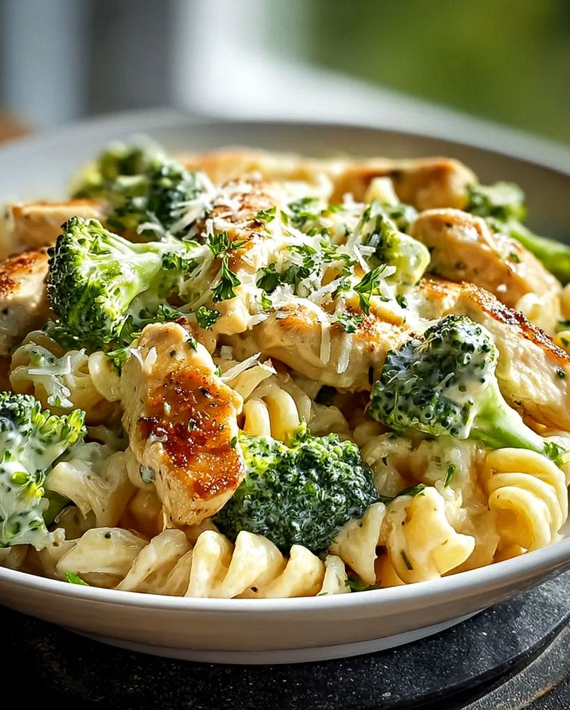 Cremige Hähnchen Brokkoli Pasta – Das ultimative Genuss-Rezept! – Schritt 2