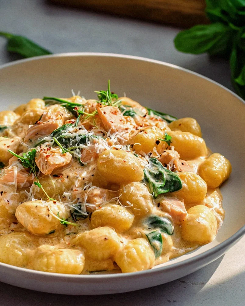 Cremige Lachs Gnocchi: Schnell & unwiderstehlich lecker – Schritt 1