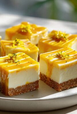 Cremige Mango-Passionsfrucht-Riegel: Tropischer Genuss!