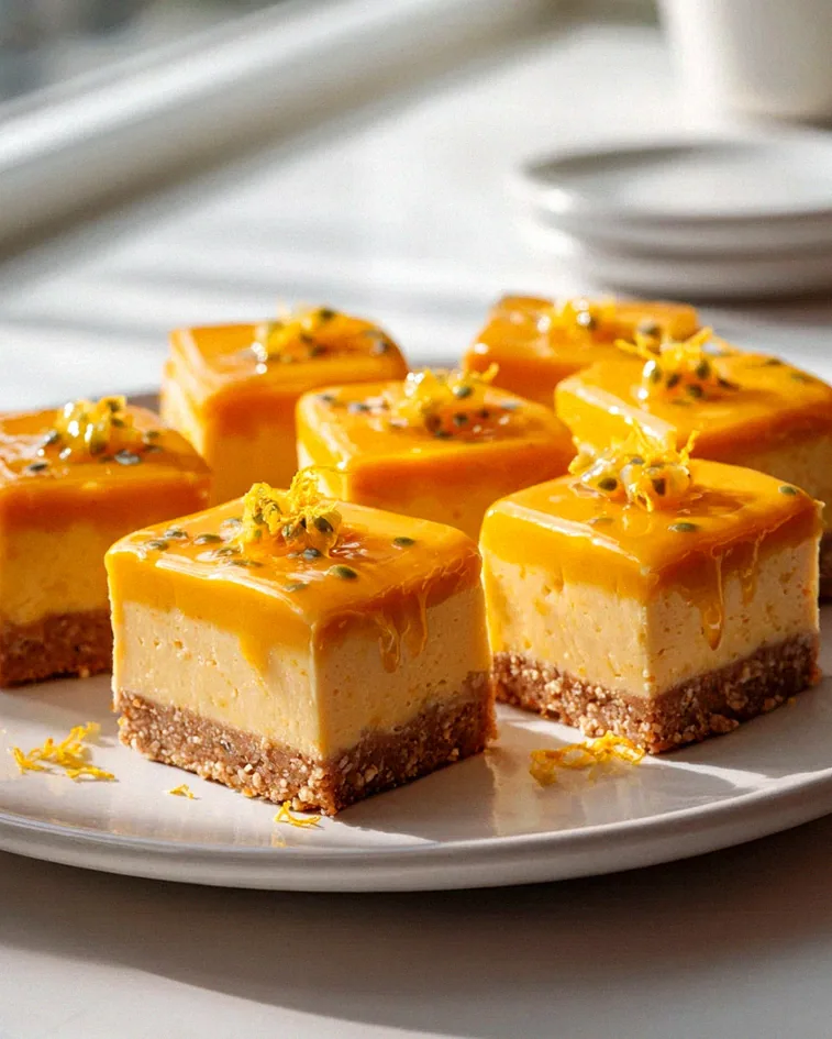 Cremige Mango-Passionsfrucht-Riegel: Tropischer Genuss! – Schritt 2