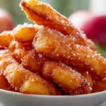 Crispy Air Fryer Apple Sticks Recipe - Healthy Snack Idea
