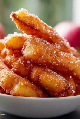 Crispy Air Fryer Apple Sticks Recipe - Healthy Snack Idea