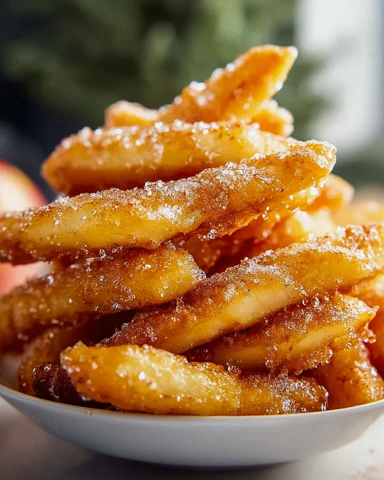 Crispy Air Fryer Apple Sticks Recipe - Healthy Snack Idea – Schritt 2