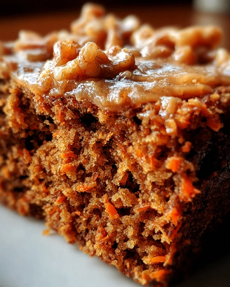 Einfacher Mehlfreier Haferflocken Karottenkuchen
