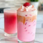 Erdbeerlatte: Erfrischendes Kaffeevergnügen für alle