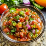 Frische Gartensalsa für den perfekten Sommersnack