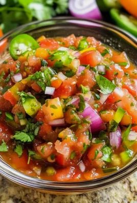 Frische Gartensalsa für den perfekten Sommersnack