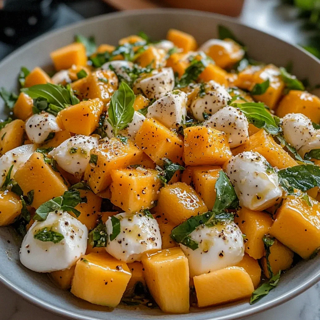 Frischer Mango-Mozzarella-Salat für den Sommer – Schritt 1