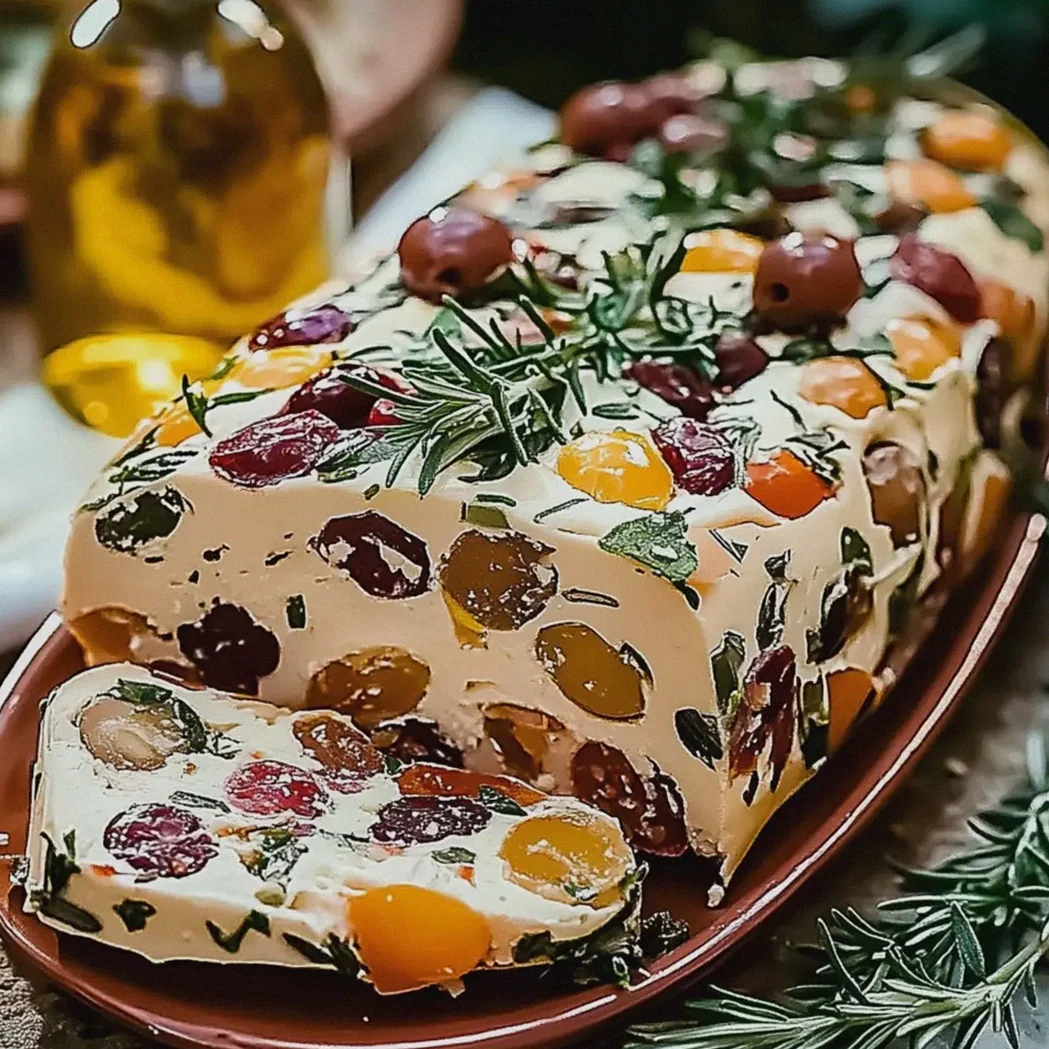 Frischkäserolle Antipasto einfache Feiertagsleckerei – Schritt 2