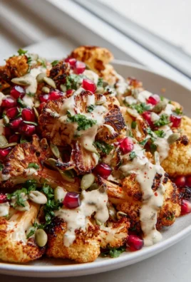 Gerösteter Blumenkohl Tahini Salat: Schnell & Lecker!