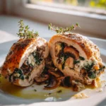 Gesunde Pilz-Gefüllte Hähnchenbrust: Lecker & Einfach Rezept