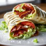 Gourmet Rindfleisch-BLT Wraps mit Geheimsauce