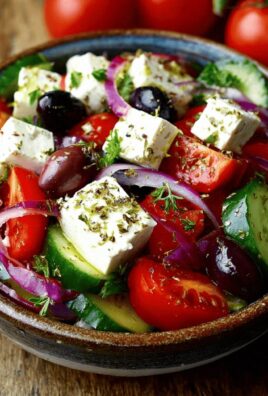 Griechischer Bauernsalat in 15 Minuten