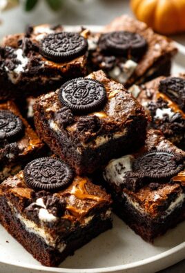 Halloween Oreo Brownies: Gruselig leckerer Schoko-Genuss!