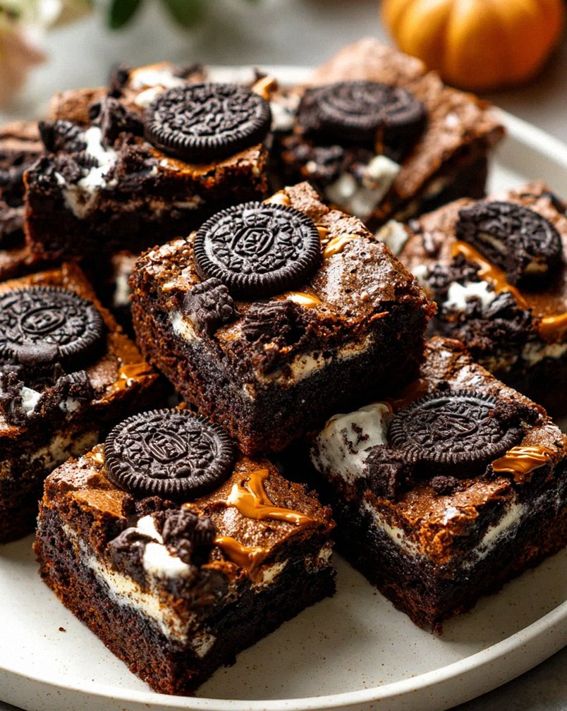Halloween Oreo Brownies: Gruselig leckerer Schoko-Genuss! – Schritt 1