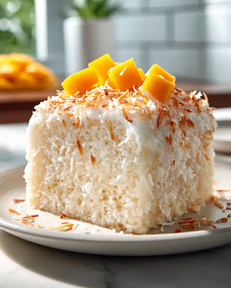 Himmlischer Kokos-Mochi-Kuchen: Dein neues Lieblingsrezept!