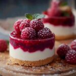 Himmlisches Spekulatius Dessert mit Himbeeren zum Verlieben