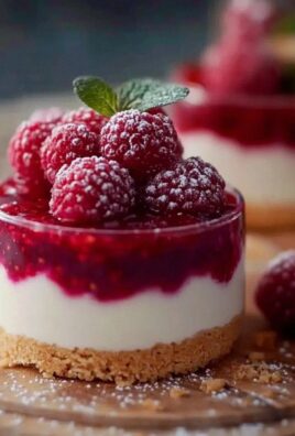 Himmlisches Spekulatius Dessert mit Himbeeren zum Verlieben