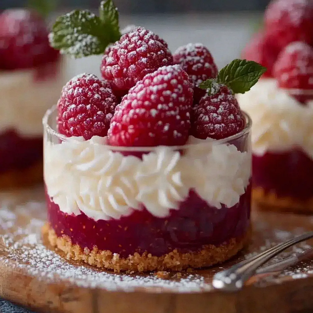Himmlisches Spekulatius Dessert mit Himbeeren zum Verlieben – Schritt 1