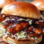 Honig-Chipotle-Hühnchen-Slider für deinen Snack-Abend