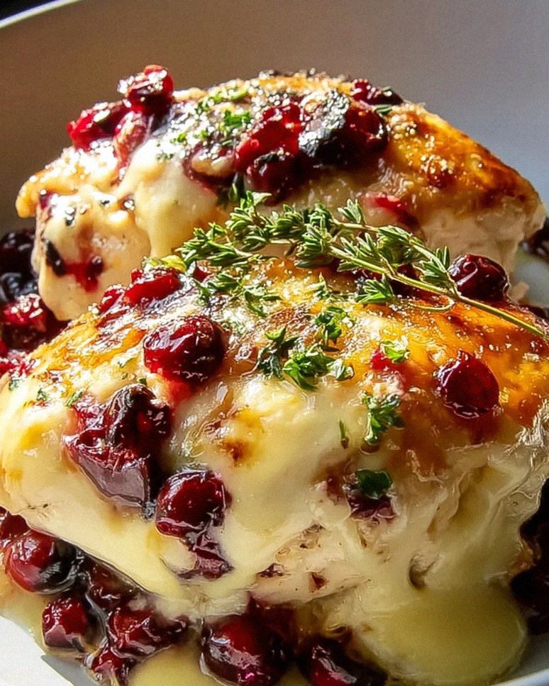 Impressive Cranberry Brie Stuffed Chicken – Schritt 2