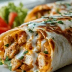 Käse Knoblauch Hähnchen Wraps – Leckeres Rezept für jeden Tag!