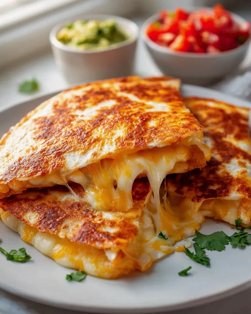 Käsige Quesadillas – Schritt 2