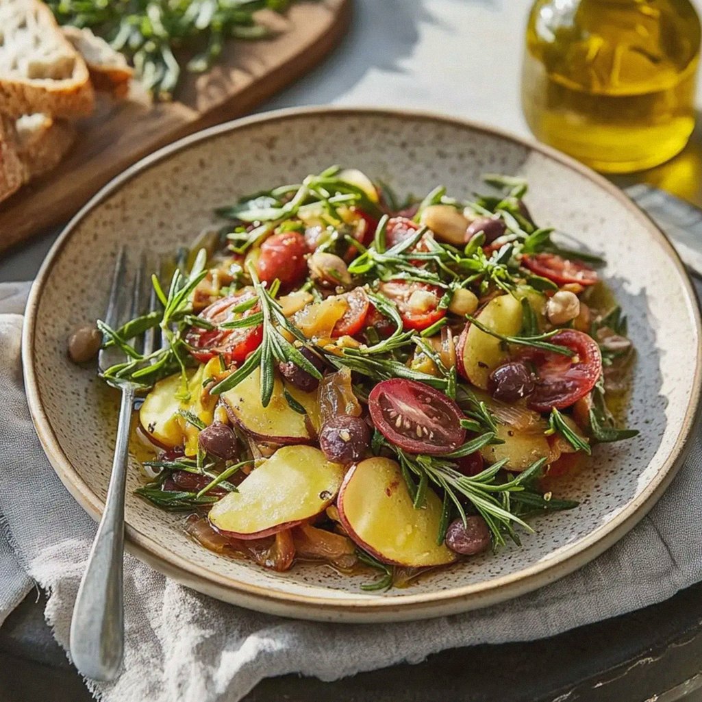 Kartoffelsalat mediterran würzig – Schritt 1