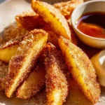 Knusprige Air Fryer Apfel-Pommes: Süßer Snack leicht gemacht!