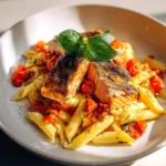 Köstliche Ofen Lachs Pasta mit Tomaten – Perfekt für jeden Tag