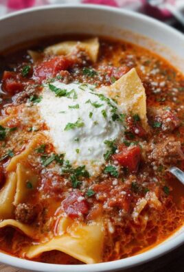 Lasagne-Suppe