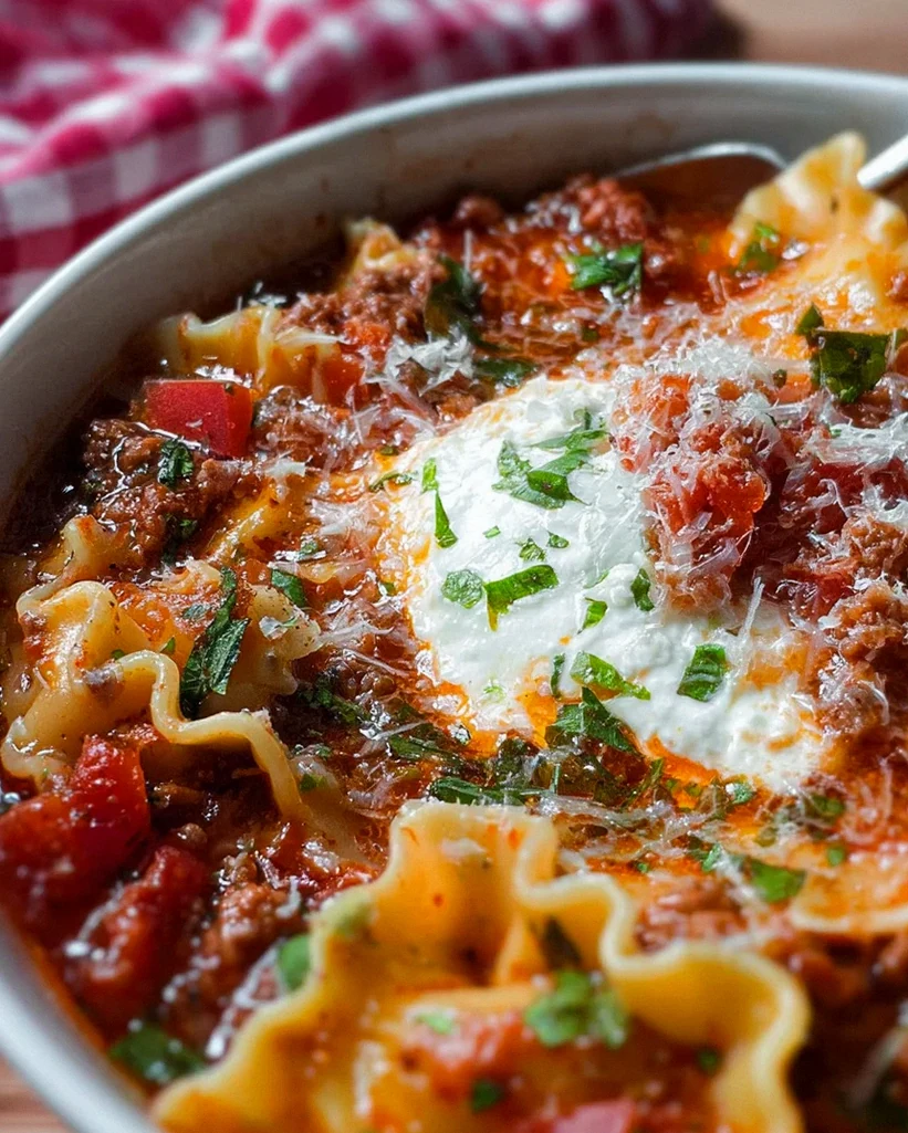 Lasagne-Suppe – Schritt 2