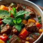Leckeres marokkanisches Rindfleisch-Eintopf Rezept entdecken!