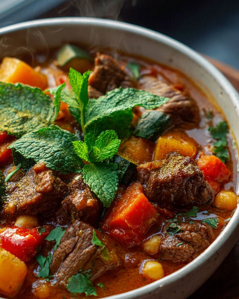 Leckeres marokkanisches Rindfleisch-Eintopf Rezept entdecken! – Schritt 1