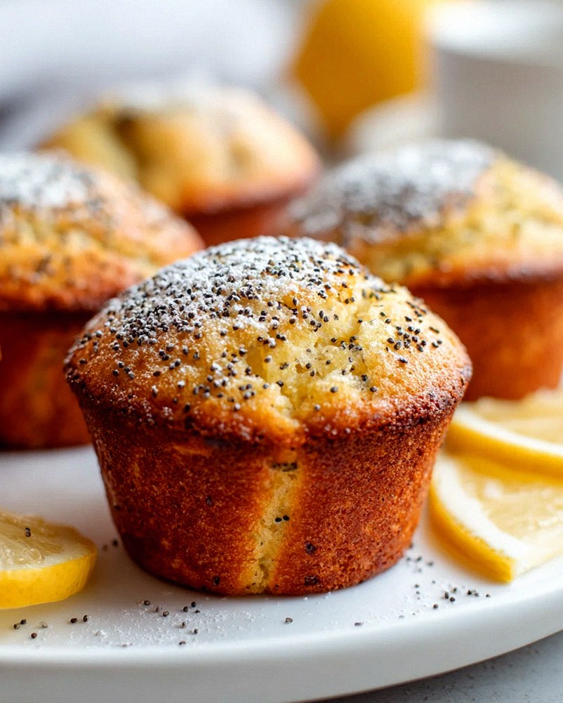 Lemon Poppy Seed Frühstücksmuffins – Frisch & lecker! – Schritt 2
