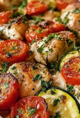 Mediterraner Hühnchen Zucchini Auflauf leicht gemacht