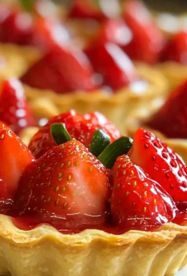 Mini-Erdbeertörtchen mit buttrigem Mürbeteig